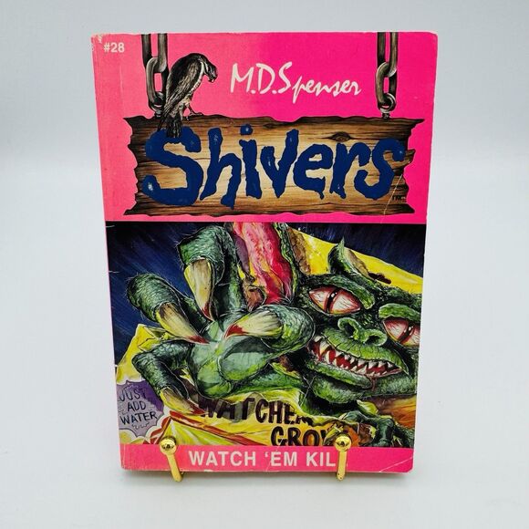 Shivers #28 Watch ‘Em Kill Book M.D. Spenser Good/VG Condition Rare 1997 horrror - Picture 1 of 8